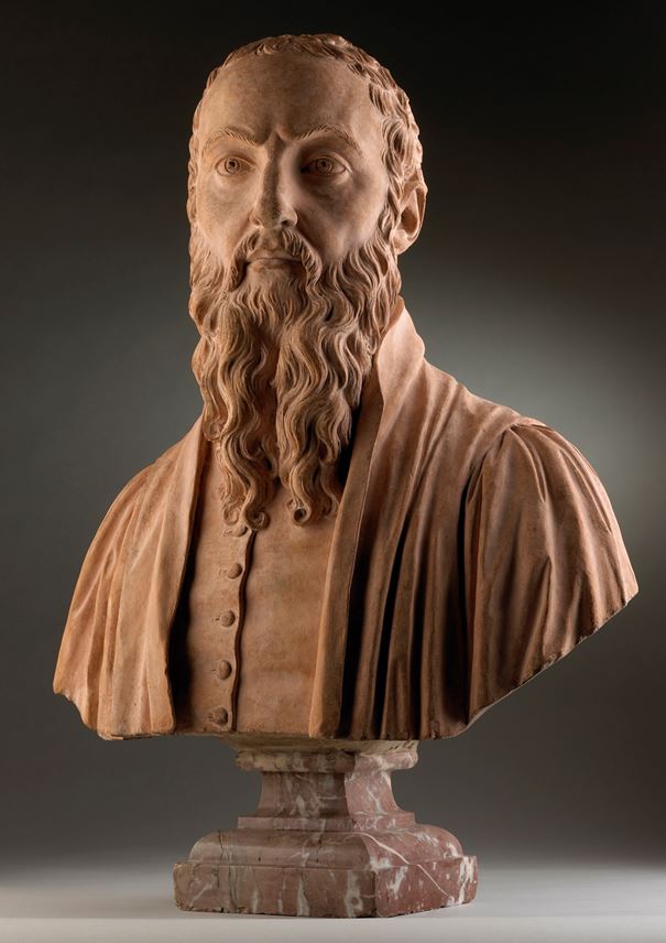 Gilles-Lambert Godacharle - Bust of Michel de Montaigne (1533-1592) French Renaissance philosopher and essayist | MasterArt